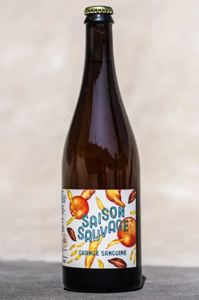 Saison Sauvage Orange Sanguine - 75 cl